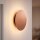 Applique LED cuivre Ø 15 cm ronde 3000 K 60 lm indirecte