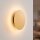 LED Wandleuchte indirekt Ø 15 cm in Gold matt 3000 K 60 lm