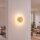 LED Wandleuchte indirekt Ø 15 cm in Gold matt 3000 K 60 lm
