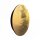 LED Wandlampe rund Ø 25 cm in Gold 3000 K 130 lm Holz