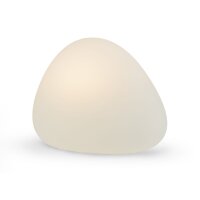 Lampadaire ext&eacute;rieur IP44 blanc E27 30 cm Dekolicht