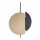 Applique grande H : 80 cm bois métal plat indirect 2x GX53