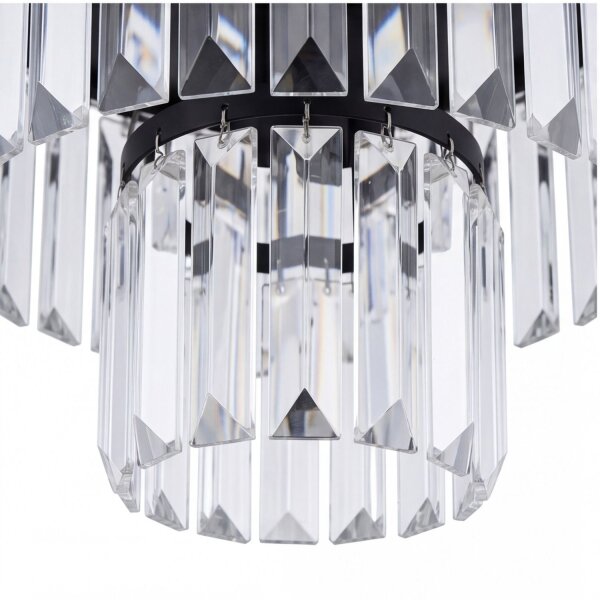 Lampe de plafond cristal art nouveau Ø 56 cm 9x E14 décoratif