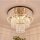 Lampe de plafond cristal art nouveau Ø 56 cm 9x E14 décoratif