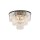 Lampe de plafond cristal art nouveau Ø 56 cm 9x E14 décoratif