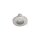 Spot encastr&eacute; rond &Oslash; 85 mm en argent IP54/20 GU10 m&eacute;tal