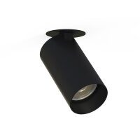 Einbaustrahler schwenkbar GU10 Schwarz Metall Modern...