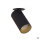 Spot Lampe encastrée en noir or GU10 orientable