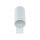 Spot mural GU10 blanc orientable H : 11,5 cm à lire