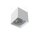 Deckenspot Weiß GU10 Aluminium Würfel B: 12 cm