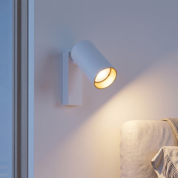 Liseuse Blanc Or GU10 Métal ajustable Moderne