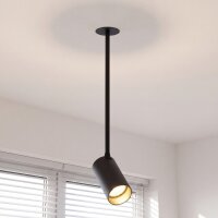 Einbau Deckenstrahler verstellbar GU10 in Schwarz Gold