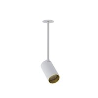 Einbaustrahler GU10 in Weiß Gold H: 34-39 cm...