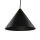 Lampe à suspendre noire GU10 Ø 20,5 cm métal rétro design