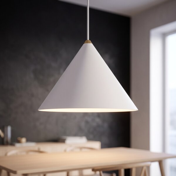 Suspension Blanc GU10 Ø 20,5 cm Métal Rétro ZAGON