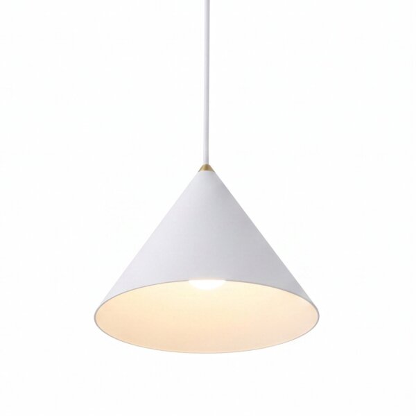 Suspension Blanc GU10 Ø 20,5 cm Métal Rétro ZAGON