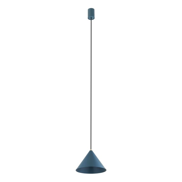 Hängelampe Grün GU10 Ø 20,5 cm Metall Retro Design