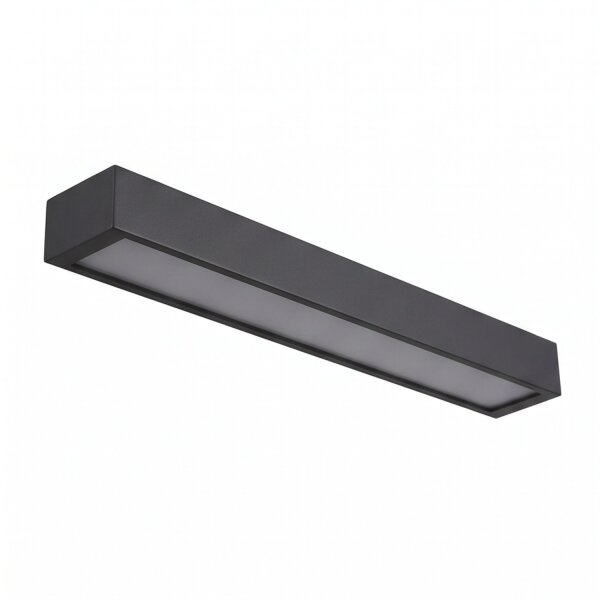 Deckenlampe 3000 K 1700 lm Schwarz T8 LED wechselbar L: 62 cm