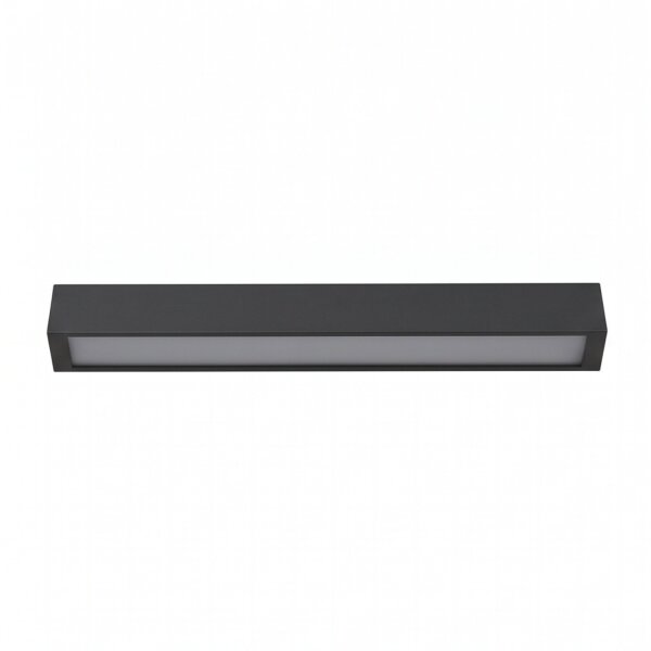 Deckenlampe 3000 K 1700 lm Schwarz T8 LED wechselbar L: 62 cm