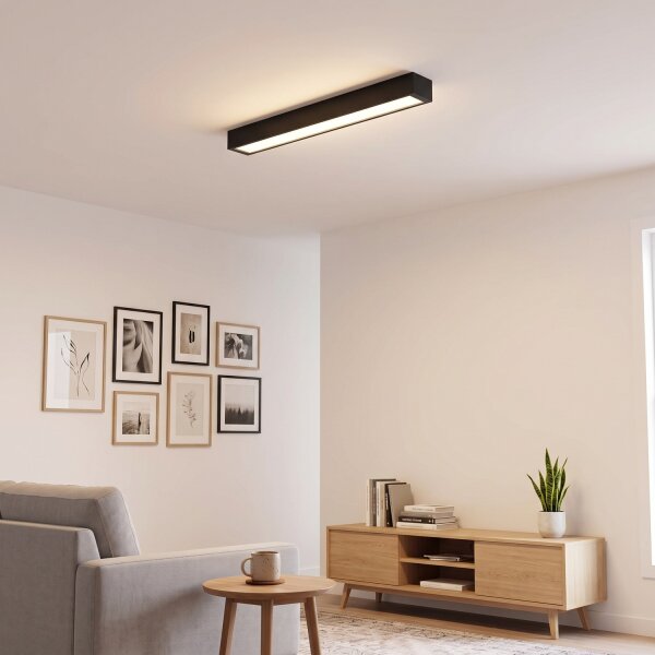 Deckenlampe 3000 K 1700 lm Schwarz T8 LED wechselbar L: 62 cm
