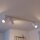 Plafonnier Blanc Métal Moderne 3-feux GU10 70 cm
