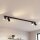 Spot de plafond 4 flammes noir GU10 118 cm de long Moderne