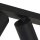 Spot de plafond 4 flammes noir GU10 118 cm de long Moderne