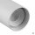 Spot de plafond blanc 4 flammes GU10 orientable 118 cm de long