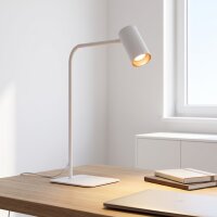 Lampe de bureau Blanc Or GU10 40-45 cm Métal Moderne