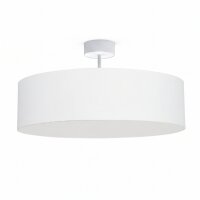 Deckenleuchte blendarm 3x E27 Ø 50 cm Weiß...