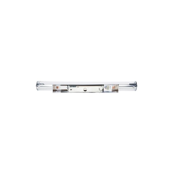 LED Wandleuchte Chrom 3000 K 870 lm Glas Metall 59 cm