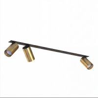 Spot de plafond encastré 70 cm de long 3-flamme...