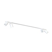 Spot de plafond blanc encastr&eacute; 118 cm de long...