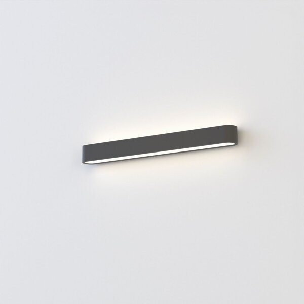 Wandleuchte Up Down 3000 K 1700 lm T8 LED Aluminium Grau