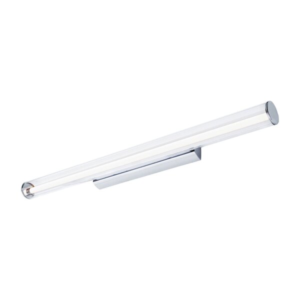 LED Wandleuchte Badezimmer 89 cm lang Chrom 3000 K 1300 lm