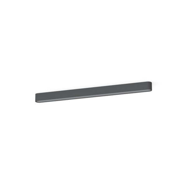 Plafonnier blanc chaud Gris 3000 K 2300 lm 95 cm de long T8 LED