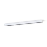 Deckenlampe Wei&szlig; Aluminium 125 cm lang T8 LED 3000 K 3200 lm