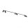 Spot de plafond encastré 2x 2m de long 6-flamme GU10 noir