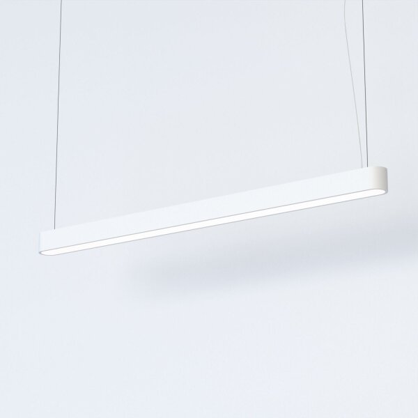 Hängelampe Weiß 3000 K 3200 lm T8 LED verstellbar B: 125 cm