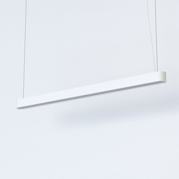 Hängelampe Weiß 3000 K 3200 lm T8 LED verstellbar B: 125 cm