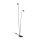 Stehlampe 2-flammig GU10 212-216 cm in Schwarz Messing