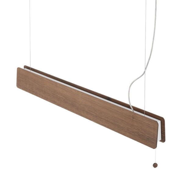 Lampe à suspendre bois métal incl. LED T8 3000 K 2300 lm