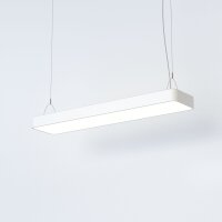 Pendelleuchte Weiß T8 LED mit 3000 K warmweiß...