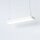 Suspension Blanc T8 LED avec 3000 K blanc chaud L : 93,5 cm long