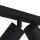 Spot de plafond ajustable 2x 1,5 m de long 8-flamme GU10 noir