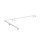 Spot de plafond grand 2x 2 m 8-flamme blanc GU10 orientable