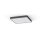 Deckenlampe 3000 K 1700 lm Grau B: 63 cm eckig mit 5x T8 LED