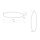 Wandlampe LED Schwarz 3000 K 660 lm Ø 60 cm Ring