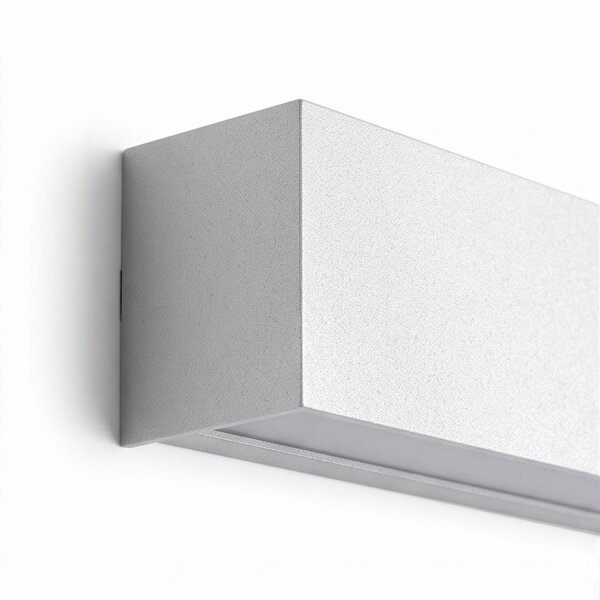 Applique murale Up Down Blanc Métal 3000 K 1700 lm LED T8 11 W