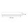Applique murale Up Down Blanc Métal 3000 K 1700 lm LED T8 11 W